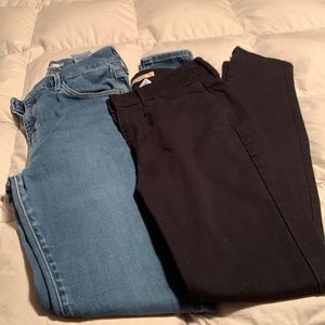 Levi’s high rise super skinny jeans